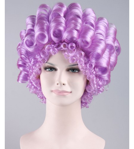 Anime Purple Curls Wig